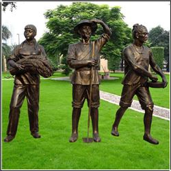 農(nóng)耕人物雕塑 農(nóng)耕人物雕塑