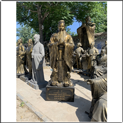 校園孔子雕塑鑄造 校園孔子雕塑鑄造