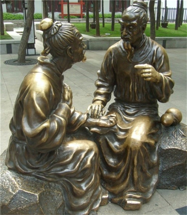 廣場懸壺濟(jì)世雕塑.jpg 廣場懸壺濟(jì)世雕塑.jpg