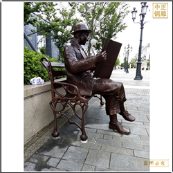 步行街人物雕塑加工 步行街人物雕塑加工