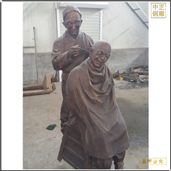 掏耳朵人物景觀雕塑 掏耳朵人物景觀雕塑