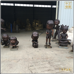 各種小孩銅雕塑 各種小孩銅雕塑