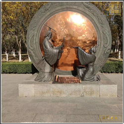 公園大型古代人物雕塑鑄造 公園大型古代人物雕塑鑄造