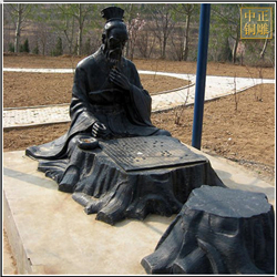 古代下象棋雕塑 古代下象棋雕塑
