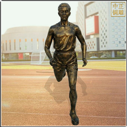 操場跑步人物雕塑定制 操場跑步人物雕塑定制