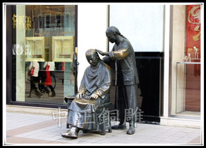 剃頭匠雕塑 剃頭匠雕塑