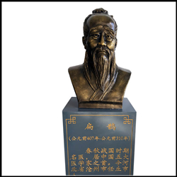 扁鵲銅雕塑 扁鵲銅雕塑