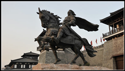 鑄銅項羽銅雕塑