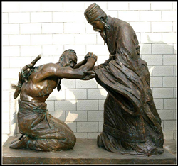 將相和雕塑|將相和銅雕塑