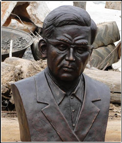 華羅庚人物雕塑圖片