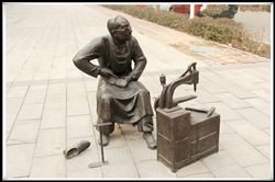 修鞋匠情景小品圖片