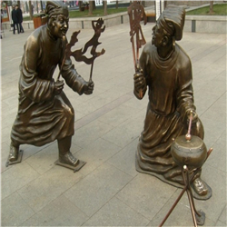 皮影戲雕塑 皮影戲雕塑