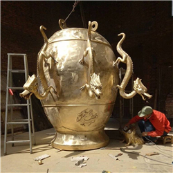 地動儀銅雕塑 地動儀銅雕塑