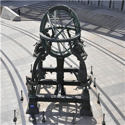 地動儀銅像 地動儀銅像