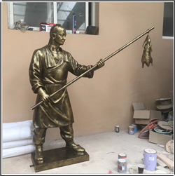 古代人物銅雕塑鑄造 古代人物銅雕塑鑄造